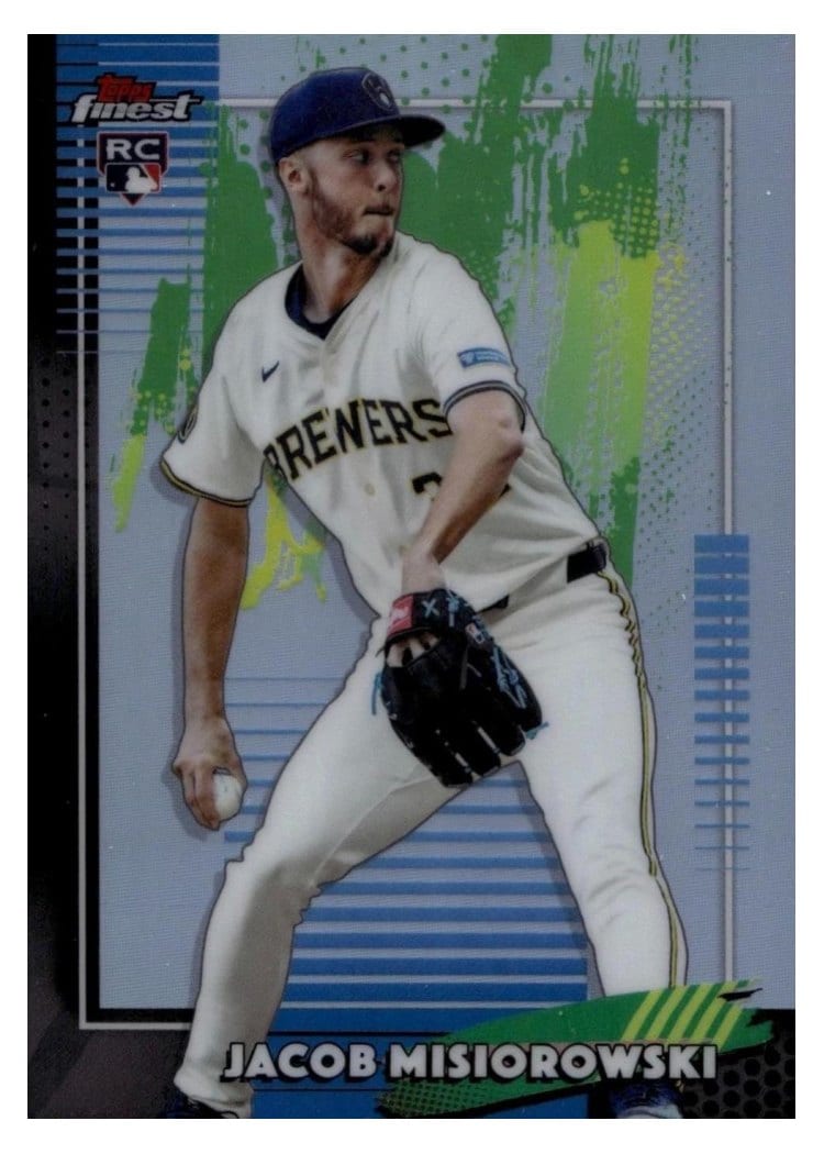2026 Topps Finest Jacob Misiorowski #82 card