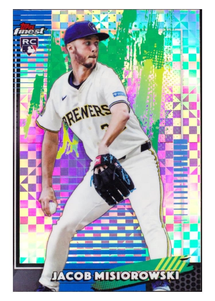 2026 Topps Finest Jacob Misiorowski #82 card