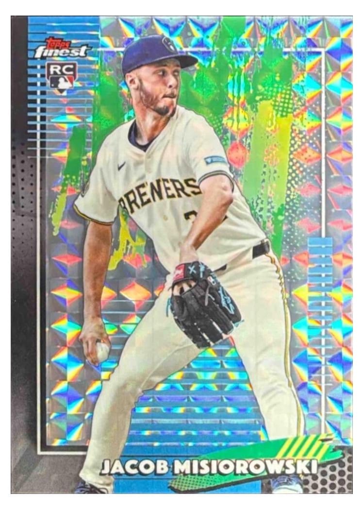 2026 Topps Finest Jacob Misiorowski #82 card