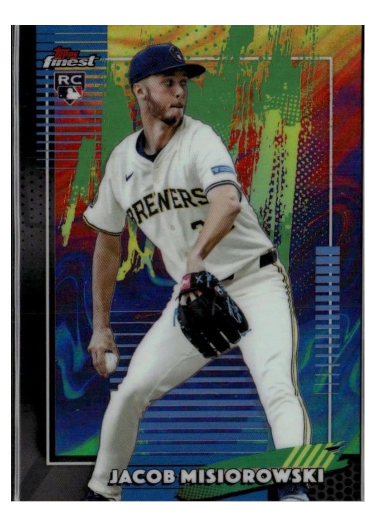 2026 Topps Finest Jacob Misiorowski #82 card