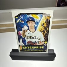 2026 Topps Heritage The Enterprise Jacob Misiorowski #TE-JMI card