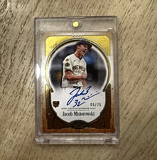 2026 Topps Tier One Prime Performers Autographs Jacob Misiorowski #PPA-JMI