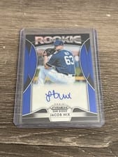 2019 Panini Prizm Rookie Autographs Jacob Nix #RA-JN card
