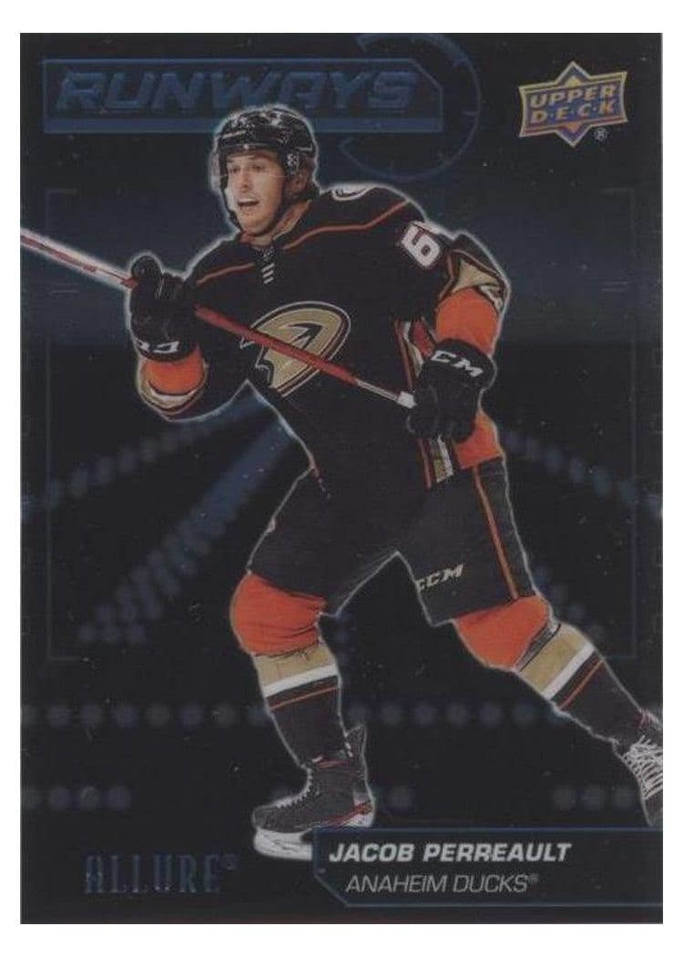 2022-23 Upper Deck Allure Runways Jacob Perreault #RW-16 card