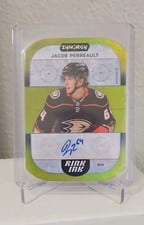 2022-23 Upper Deck Synergy Rink Ink Rookies Jacob Perreault #RIR-JP card