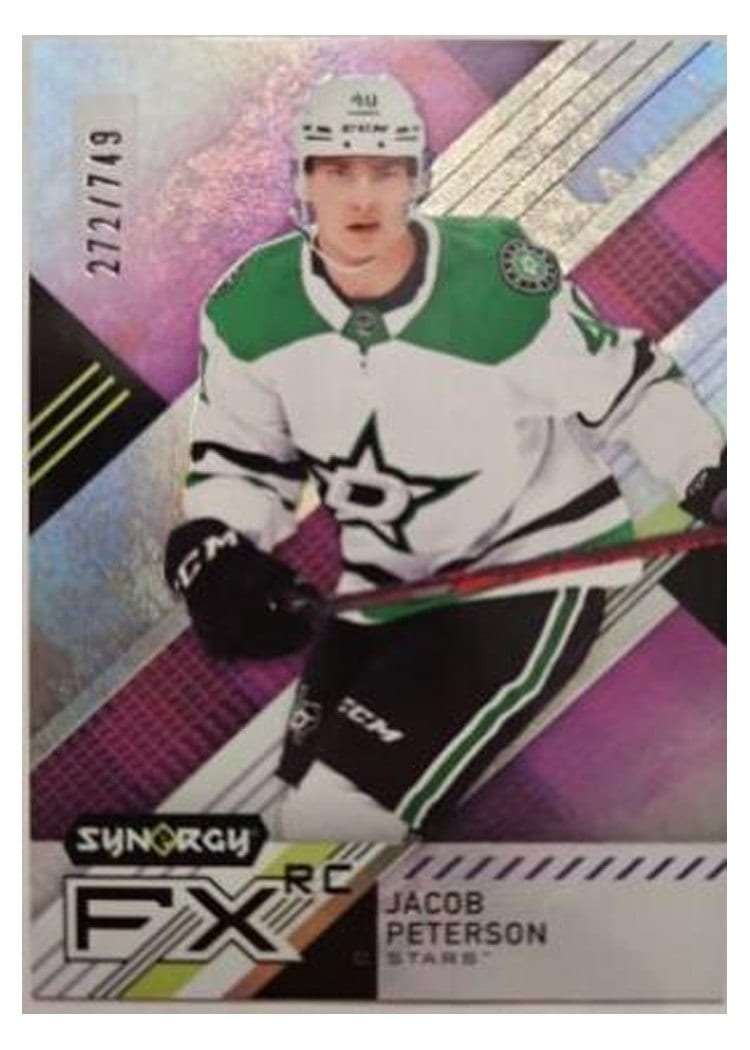 2021-22 Upper Deck Synergy Synergy FX Jacob Peterson #FXR-PE card