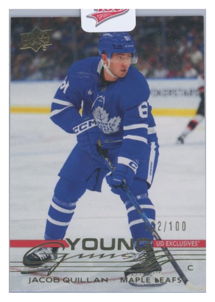2025 Upper Deck Jacob Quillan #241 card