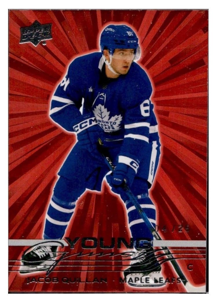 2025 Upper Deck Jacob Quillan #241 card