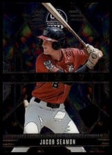 2026 Panini Stars & Stripes Prizm Prizmatic Jacob Seamon #16 card