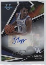 2022-23 Bowman University Best Best of 2022-23 Autographs Jacob Toppin #BOA-JT card