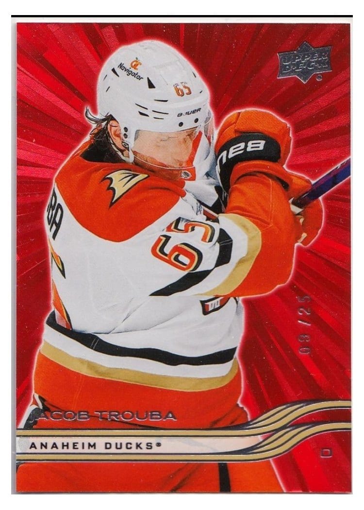 2025-26 Upper Deck Base Set Jacob Trouba #6 card