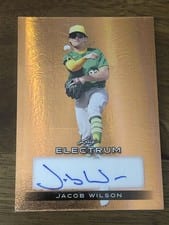 2024 Leaf Electrum Baseball Base Autograph Jacob Wilson #BA-JW1 card