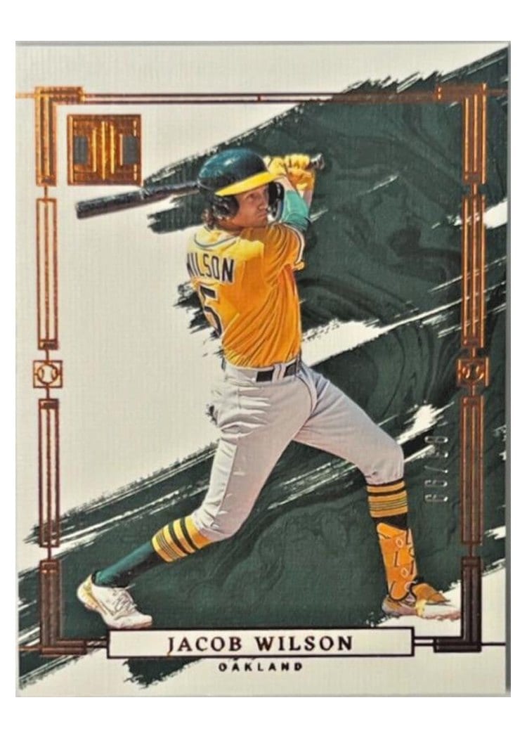 2024 Panini Impeccable Base Set Jacob Wilson #17 card