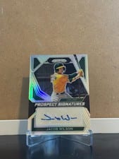 2024 Panini Prizm Prospect Signatures Jacob Wilson #PS-JW card
