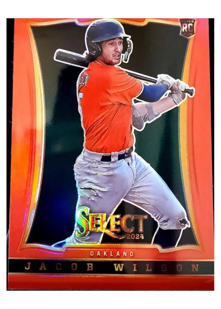 2024 Panini Select Select Throwback Jacob Wilson #19 card