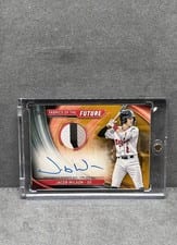 2024 Topps Pro Debut Fabrics of the Future Autograph Relics Jacob Wilson #FOTF-JW card