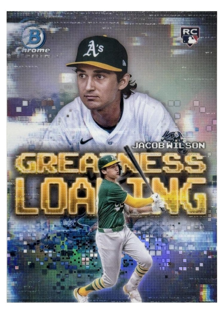 2025 Bowman Greatness Loading Jacob Wilson #GL-16 card