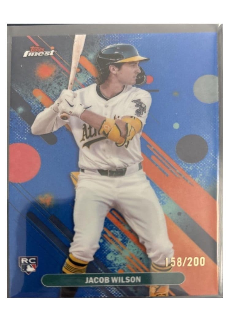 2025 Finest Base Set Jacob Wilson #61 card