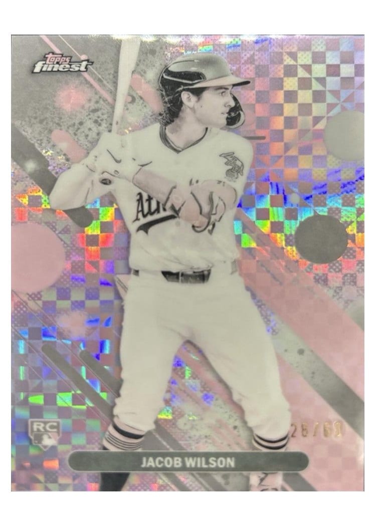 2025 Finest Base Set Jacob Wilson #61 card