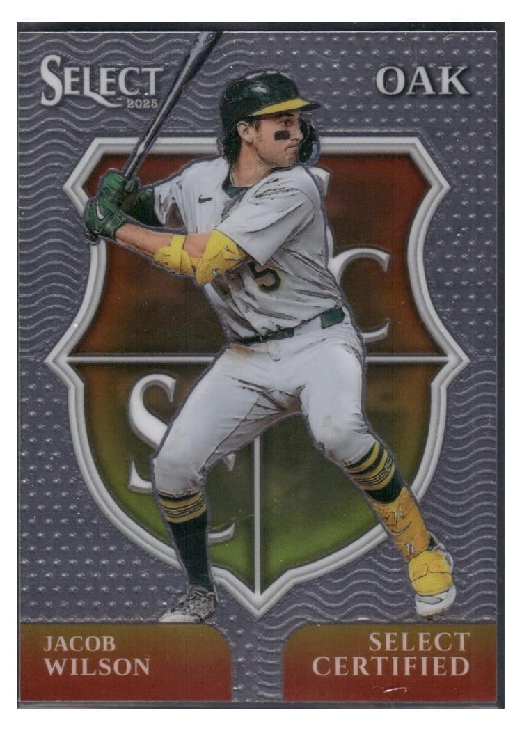 2025 Panini Select Select Certified Jacob Wilson #5 card
