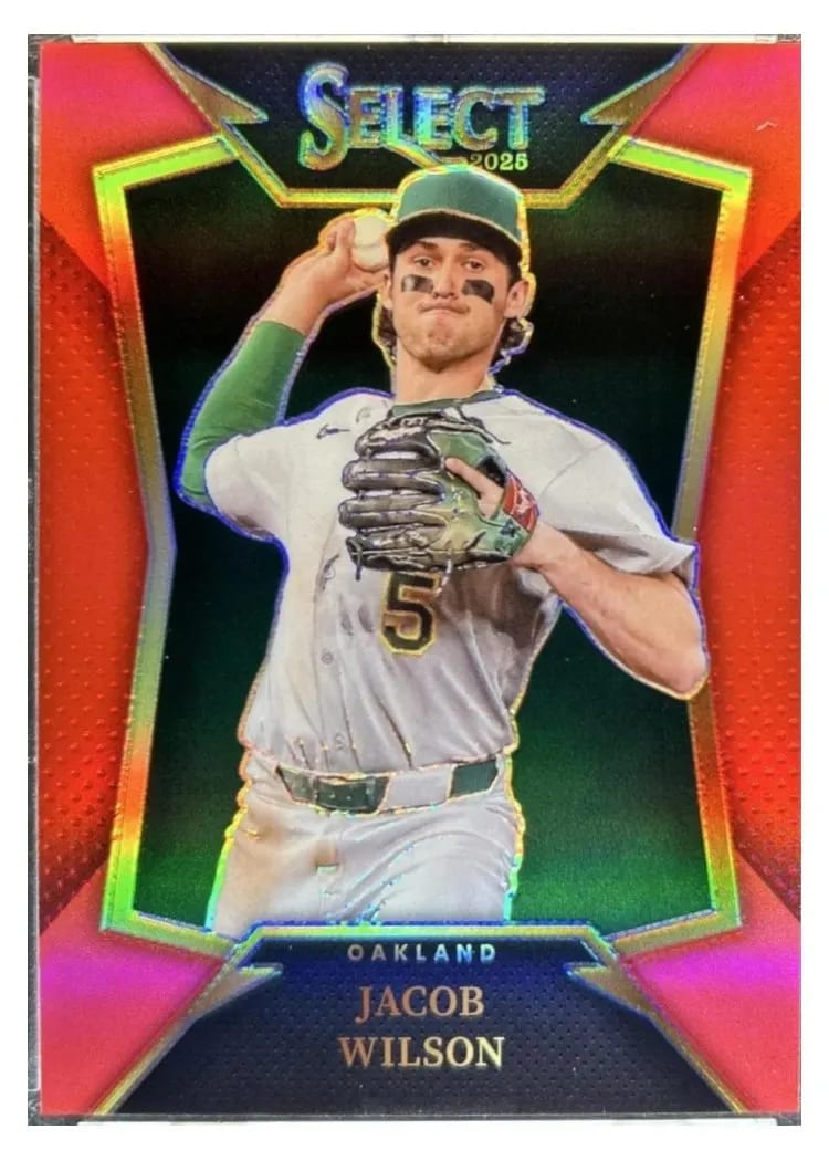 2025 Panini Select Select Throwback Jacob Wilson #1 card