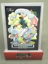 2025 Panini Three and Two Downtown Jacob Wilson #18 card