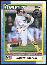 2025 Topps 1990 Topps Baseball (Series One) Jacob Wilson #T90-29 card