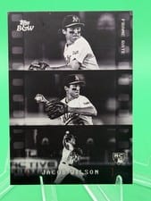 2025 Topps Black & White Frame Rate Jacob Wilson #FR4 card