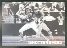 2025 Topps Black & White Shutter Speed Jacob Wilson #SS16 card