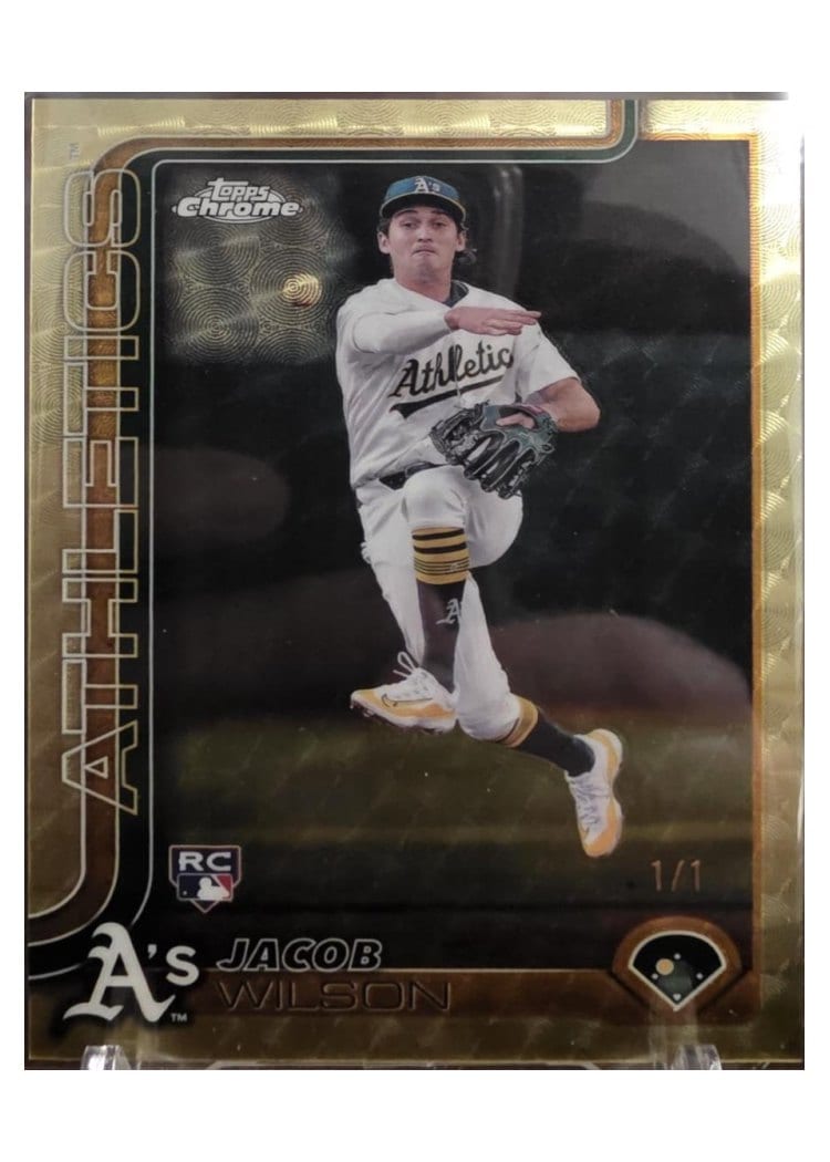 2025 Topps Chrome Jacob Wilson #96 card