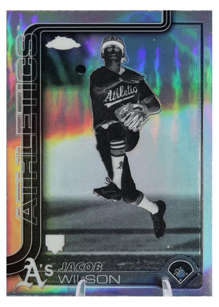 2025 Topps Chrome Jacob Wilson #96 card