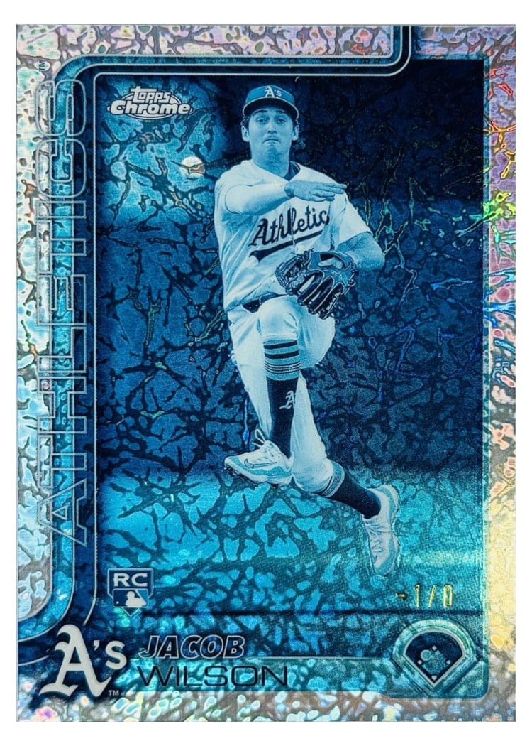 2025 Topps Chrome Jacob Wilson #96 card