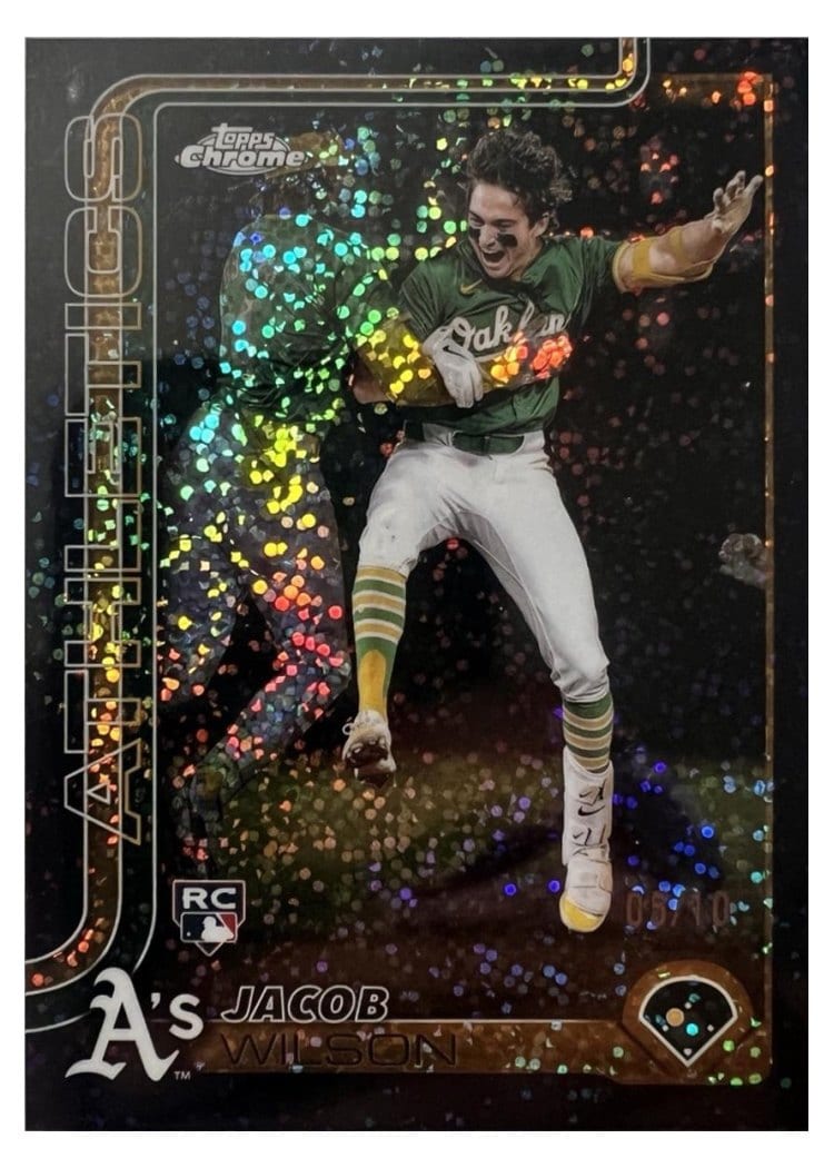 2025 Topps Chrome Jacob Wilson #96 card