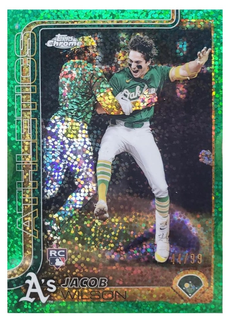 2025 Topps Chrome Jacob Wilson #96 card
