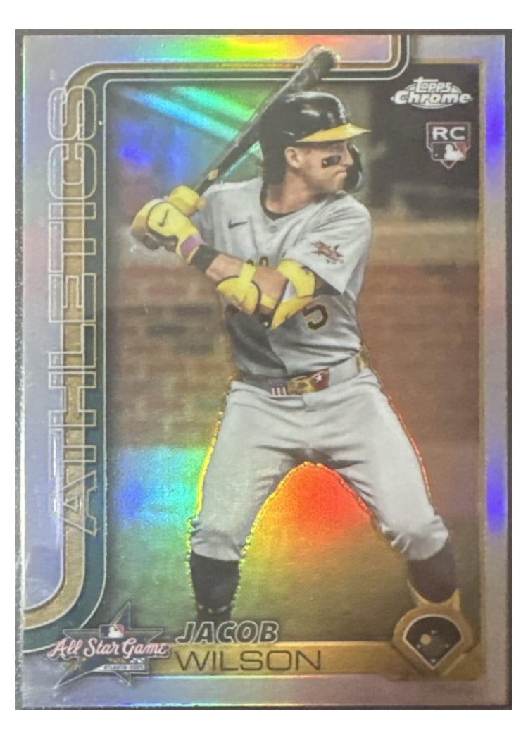 2025 Topps Chrome Update 2025 All Star Game Jacob Wilson #ASGC-4 card