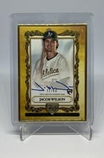 2025 Topps Gilded Collection Topps Gallery of Gold Autographs Jacob Wilson #GOG-JWI
