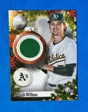2025 Topps Holiday Relics Jacob Wilson #PR-JW card