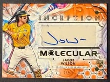 2025 Topps Inception Inception Molecular Autographs Jacob Wilson #IMA-JWI