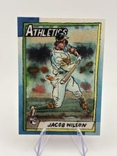 2025 Topps Shoebox Treasures First Light Rookies - 1990 Redux Jacob Wilson #FL-3 card