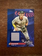2025 Topps Update All-Star Stitches Jacob Wilson #AS-JWI card