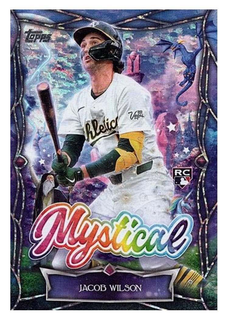 2025 Topps Update Mystical Jacob Wilson #MYS-6 card