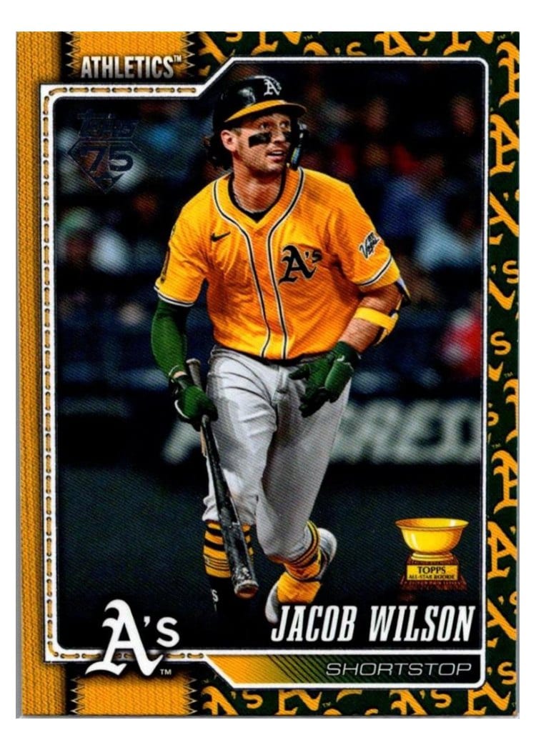 2026 Topps Jacob Wilson Team Color Border Variation #240 card