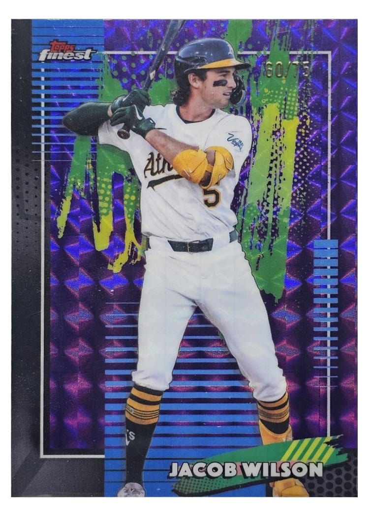 2026 Topps Finest Jacob Wilson #2 card