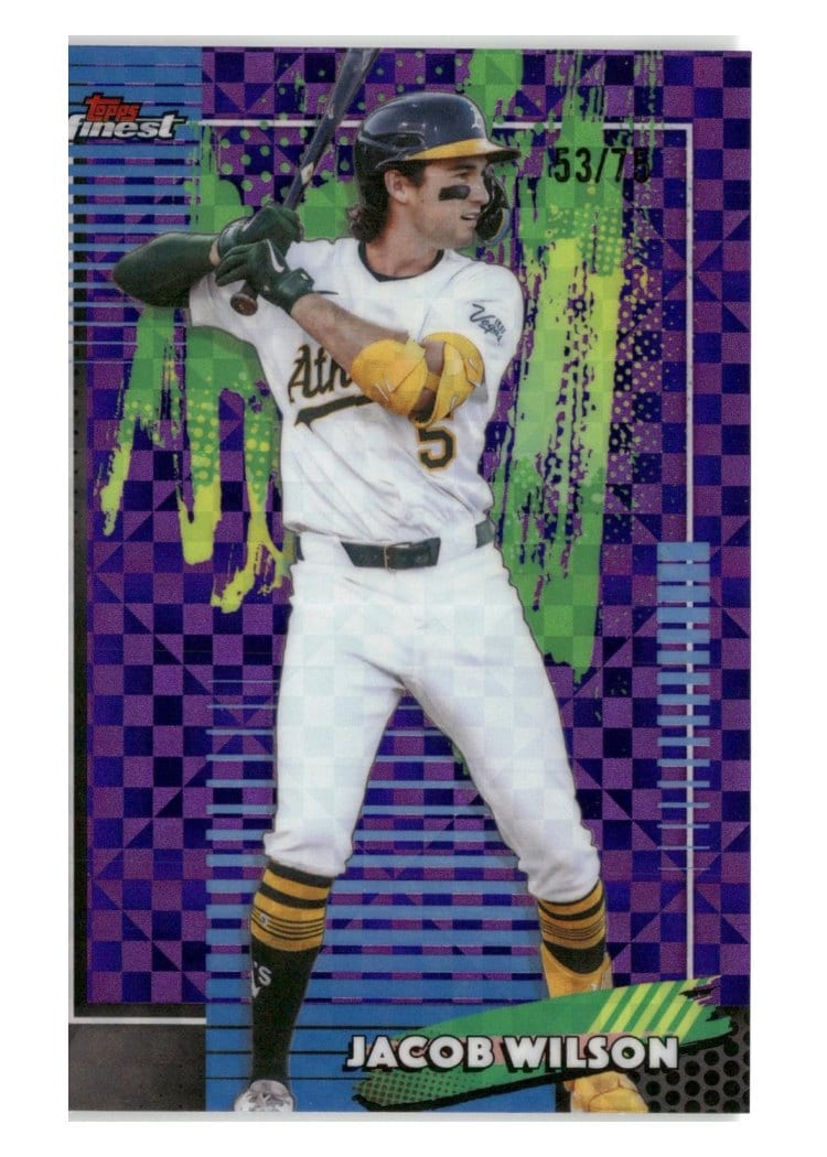 2026 Topps Finest Jacob Wilson #2 card