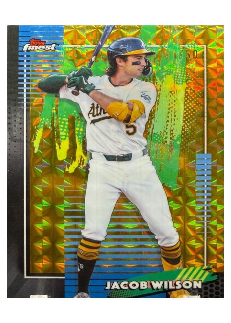 2026 Topps Finest Jacob Wilson #2 card