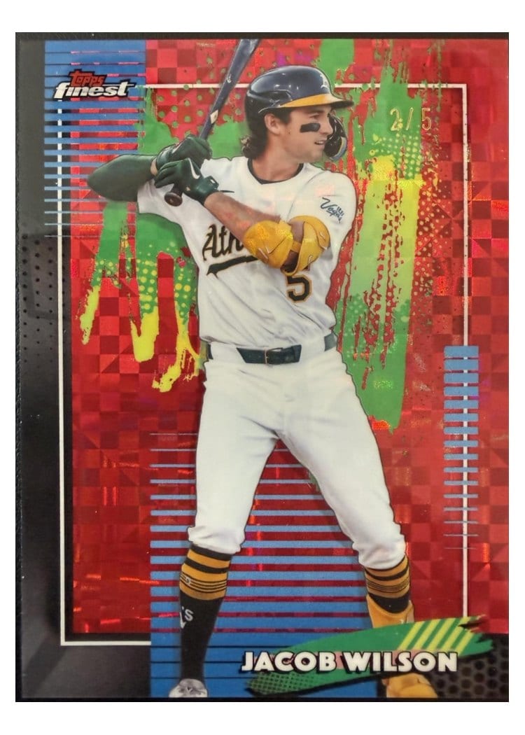 2026 Topps Finest Jacob Wilson #2 card