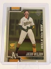 2026 Topps Walk This Way Jacob Wilson #240