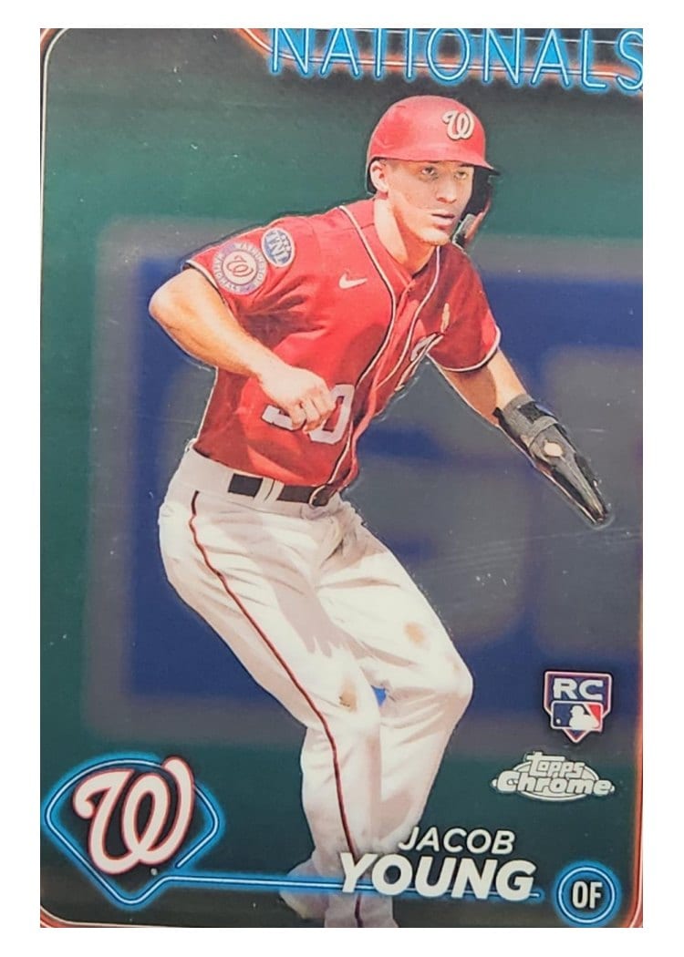 2024 Topps Chrome Base Set Jacob Young #264 card