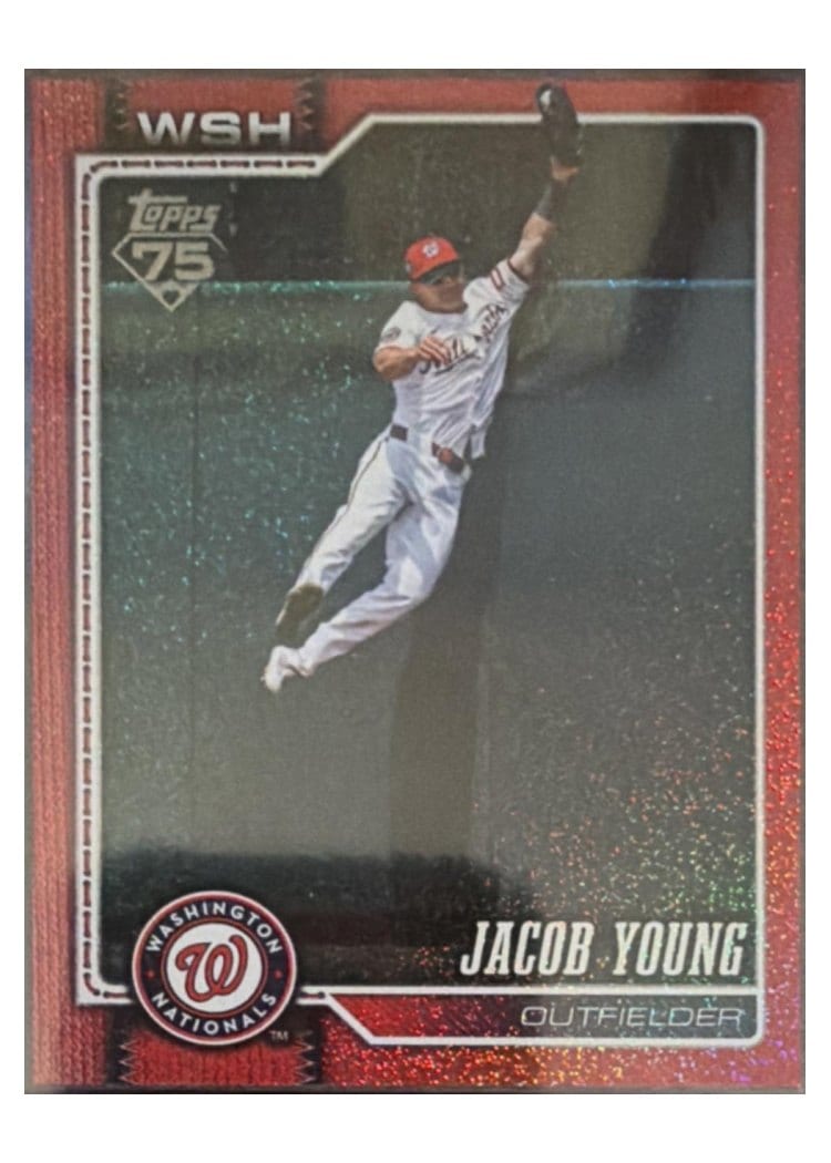 2026 Topps Base Set Jacob Young #210 card