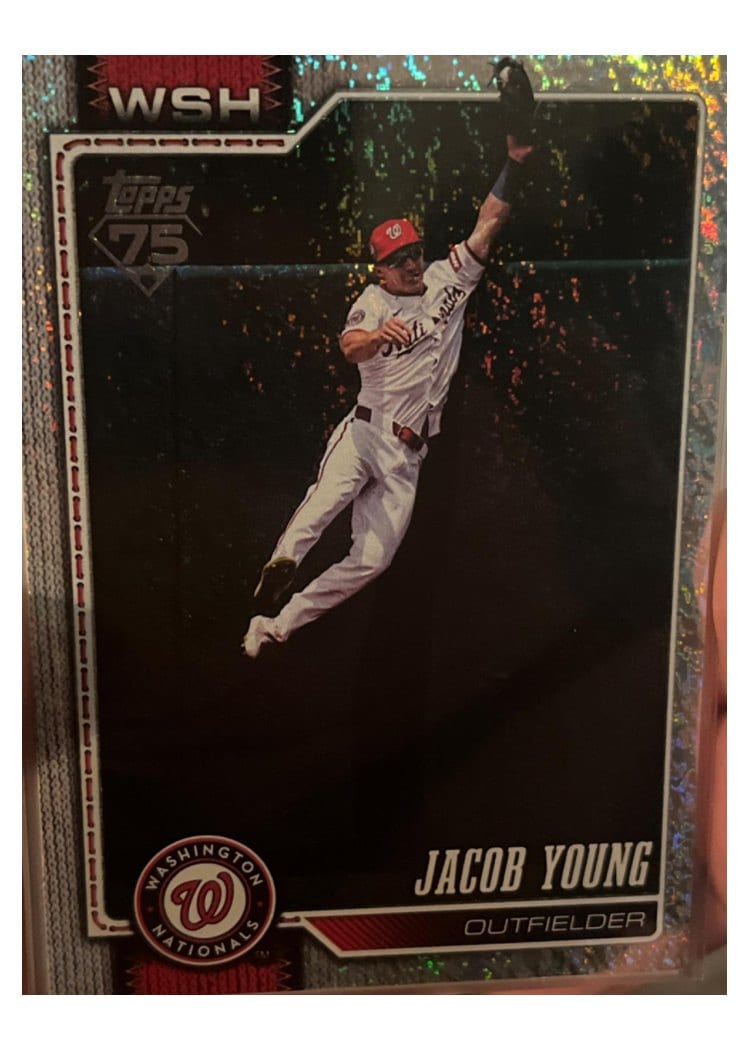 2026 Topps Base Set Jacob Young #210 card